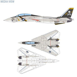 TPA-01 イタレリ 1/48 アメリカ海軍 F-14A トムキャット ジョリーロジャース (70`s VF-1.VF-2.VF-84)
