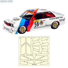 PN24017MSK プラッツ 1/241/24 BMW M3 E30 グループA 1988 スパ24時間レースウィナー マスキングシート付き
