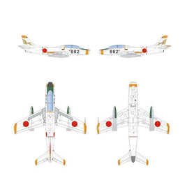 AC-73 プラッツ 1/72 航空自衛隊 T-1B 初期塗装全面白
