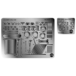 NE24037 nunu 1/24レーシングシリーズ BMW 320si E90 2008 WTCC ブランズハッチ ウィナー用ディテールアップパーツ