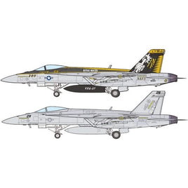 AE144-13 プラッツ 1/144 アメリカ海軍 F/A-18E スーパーホーネット VFA-27 ロイヤルメイセス 岩国航空基地 2機セット