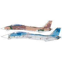 PF-74 プラッツ 1/144 F-14A トムキャット アメリカ海軍戦闘機兵器学校 トップガン 2機セット