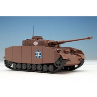 GP72-40 プラッツ ガールズ&パンツァー 劇場版 1/72 Ⅳ号戦車H型(D型改)  あんこうチーム アクリルスタンド付属