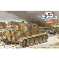 DR6700MT ドラゴン 1/35 WW.II ドイツ軍 ティーガーI型 中期型 ツィンメリットコーティング仕様 マジックトラック/アルミ砲身付属