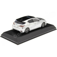 KS03656PS2 京商オリジナル 1/43 レクサス CT200h F Sport (プラチナムシルバーメタリック)