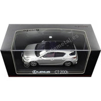 KS03656PS2 京商オリジナル 1/43 レクサス CT200h F Sport (プラチナムシルバーメタリック)