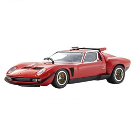 KS03203R 京商オリジナル 1/43 ランボルギーニ ミウラ SVR (レッド/ブラック)