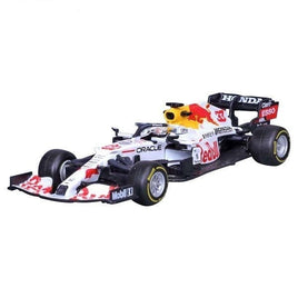BUR38060V ブラゴ 1/43 レッドブル レーシング RB16B(2021) トルコGP No.33 M.フェルスタッペン(ドライバー付) ホワイトカラーリング