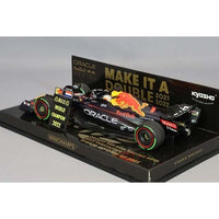 413223801 ミニチャンプス 1/43 オラクル レッド ブル レーシング RB18 マックス・フェルスタッペン 日本GP 2022 ウィナー ピットボード付き