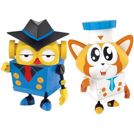 スパイフクロウのジェームズ&グルメタヌキのパティセット