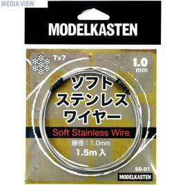 SS-01 ソフトステンレスワイヤー 1.0mmx1.5m入