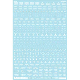 GM-079 1/100 GM コーションデカール No.7「アヴィエーションテイスト・ドイツ語表記#1」ホワイト