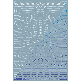 GM-434 1/144 GM ラインデカール No.6「ニューロン」ホワイト&ネオンブルー