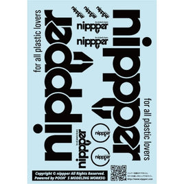 CNP-01K nippperデカール ブラック