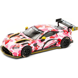 PR64-AMBA-21PK POPRACE 1/64 BAPER X ASTON MARTIN GT3 - PINK