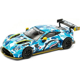 PR64-AMBA-21BL POPRACE 1/64 BAPER X ASTON MARTIN GT3 - BLUE