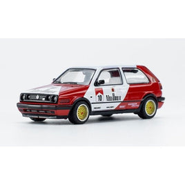 PR640015 POP RACE 1/64 Golf GTI Red/White