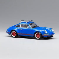 PR640018 POP RACE 1/64 SINGER 964 BLUE WITH WAKEBOARD