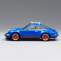 PR640018 POP RACE 1/64 SINGER 964 BLUE WITH WAKEBOARD