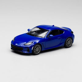 PR640020 POP RACE 1/64 SUBARU BRZ SAPPHIRE BLUE