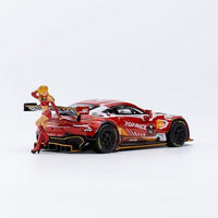 PR640035 POP RACE 1/64 EVA RT PRODUCTION MODEL-02 ASTON MARTIN GT3 WITH FIGURE