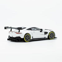 PR640045 POP RACE 1/64 ASTON MARTIN GT3 WHITE