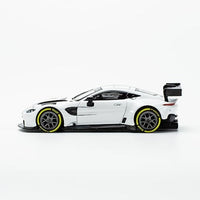 PR640045 POP RACE 1/64 ASTON MARTIN GT3 WHITE