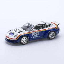 PR640028 POP RACE 1/64 RWB 997 RED BLUE