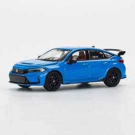 PR640067 POP RACE 1/64 HONDA CIVIC TYPE R FL5 BOOST BLUE PEARL
