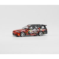 PR640038 POP RACE 1/64 Shell Valino Stagea R34 Pluto Mok DRIFTAGEA 34
