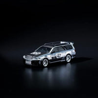 PR6400056 POP RABE 1/64 Nissan Stagea Chrome Silver