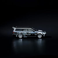 PR6400056 POP RABE 1/64 Nissan Stagea Chrome Silver
