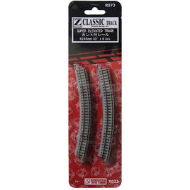 R073 カント付レール R245-30°  6本入り