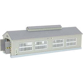 S070-1 (Z) 開閉扉付き単線機関庫 (灰色)