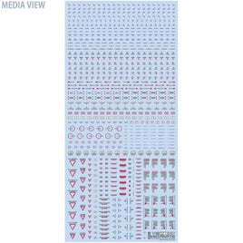 RB02-100RAG 1/100 レッド&グレー RB02コーションデカール (1枚入)