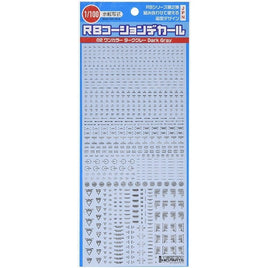 RB02-100ODG 1/100 ワンカラーダークグレー RB02 コーションデカール (1枚入)