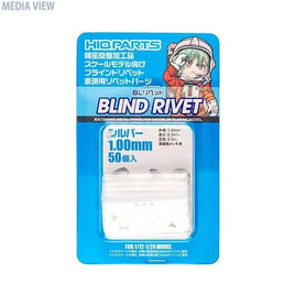 BLR-S-100 BLリベット 1.00mm シルバー(50個入)