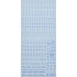 RB01-100BLU 1/100 ワンカラーブルー RB01 コーションデカール (1枚入)