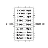 CSS-GLO 円形シール Xシリーズ 蓄光 2.0~6.0mm 1枚入