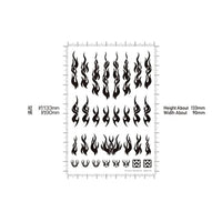 FTSL-BLK ファイアトライバルデカール ソリッド ブラック(1枚入)