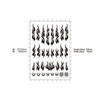 FTSL-WHI ファイアトライバルデカール ソリッド ホワイト(1枚入)