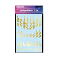 FTSL-GLD ファイアトライバルデカール ソリッド ゴールド(1枚入)
