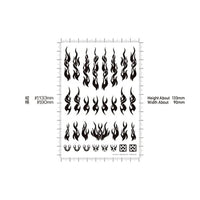 FTSL-SIL ファイアトライバルデカール ソリッド シルバー(1枚入)