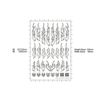 FTOL-MTVLT ファイアトライバルデカール アウトライン メタリックバイオレット(1枚入)