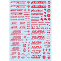 LGM01-RE LGMデカール1 レッド(1枚入)