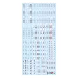 RB03-100RAG 1/100 RB03 コーションデカール レッド&グレー (1枚)