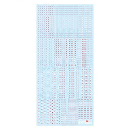 RB03-100WAR 1/100 RB03 コーションデカール ホワイト&レッド (1枚入)
