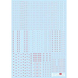 RB03-144WAR 1/144 RB03 コーションデカール ホワイト&レッド(1枚入)