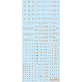 RB03-100OOR 1/100 RB03 コーションデカール ワンカラーオレンジ(1枚入)