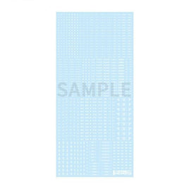 RB03-100OWH 1/100 RB03 コーションデカール ワンカラーホワイト(1枚入)